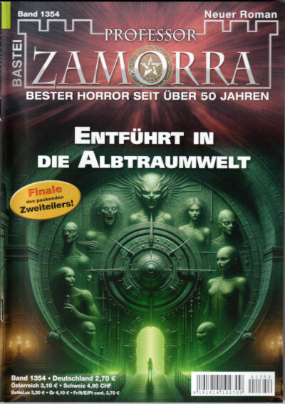 Aus einer Tresorwand dr&auml;ngende Gesichter